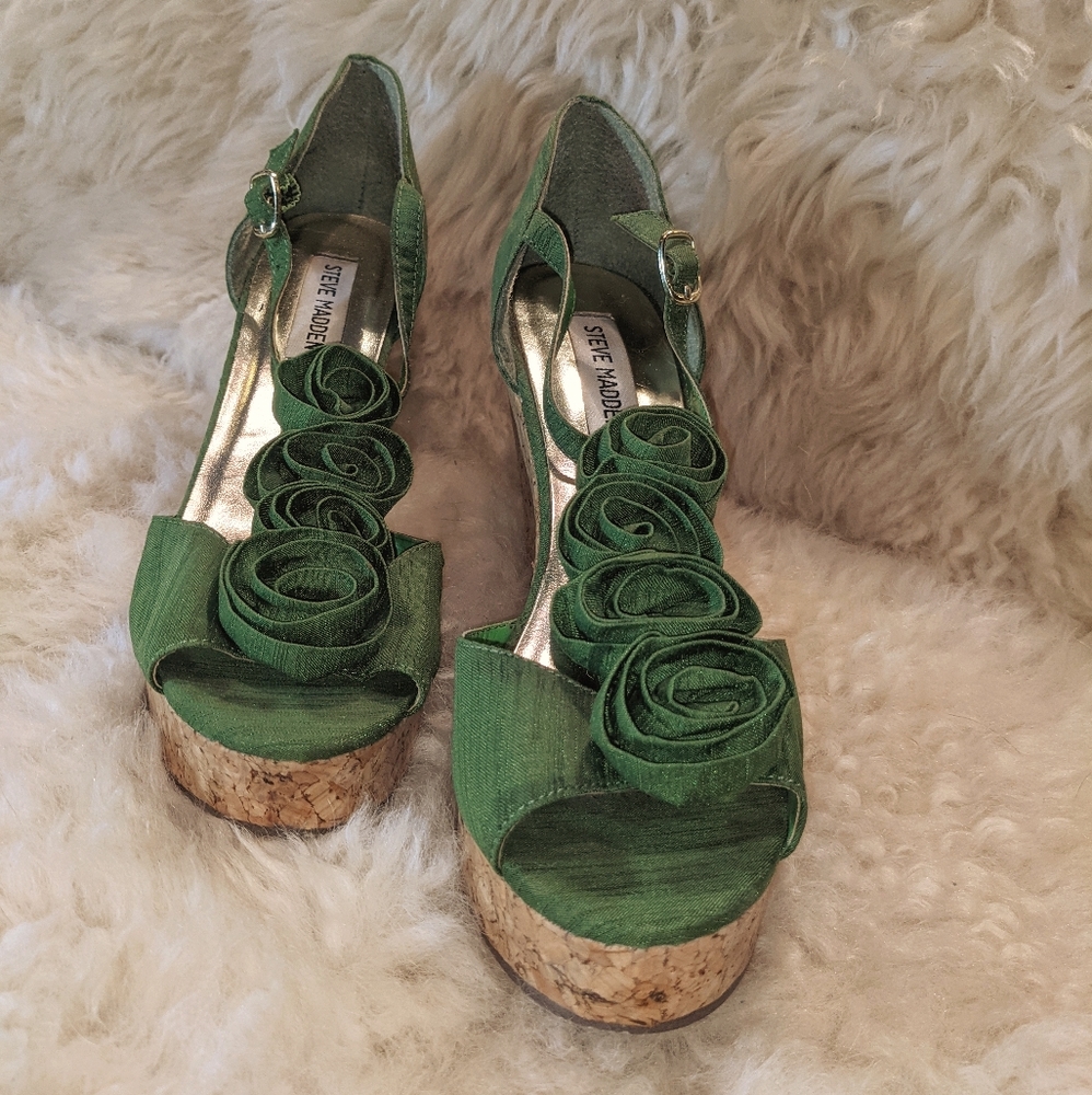Steve Madden Cork Wedge